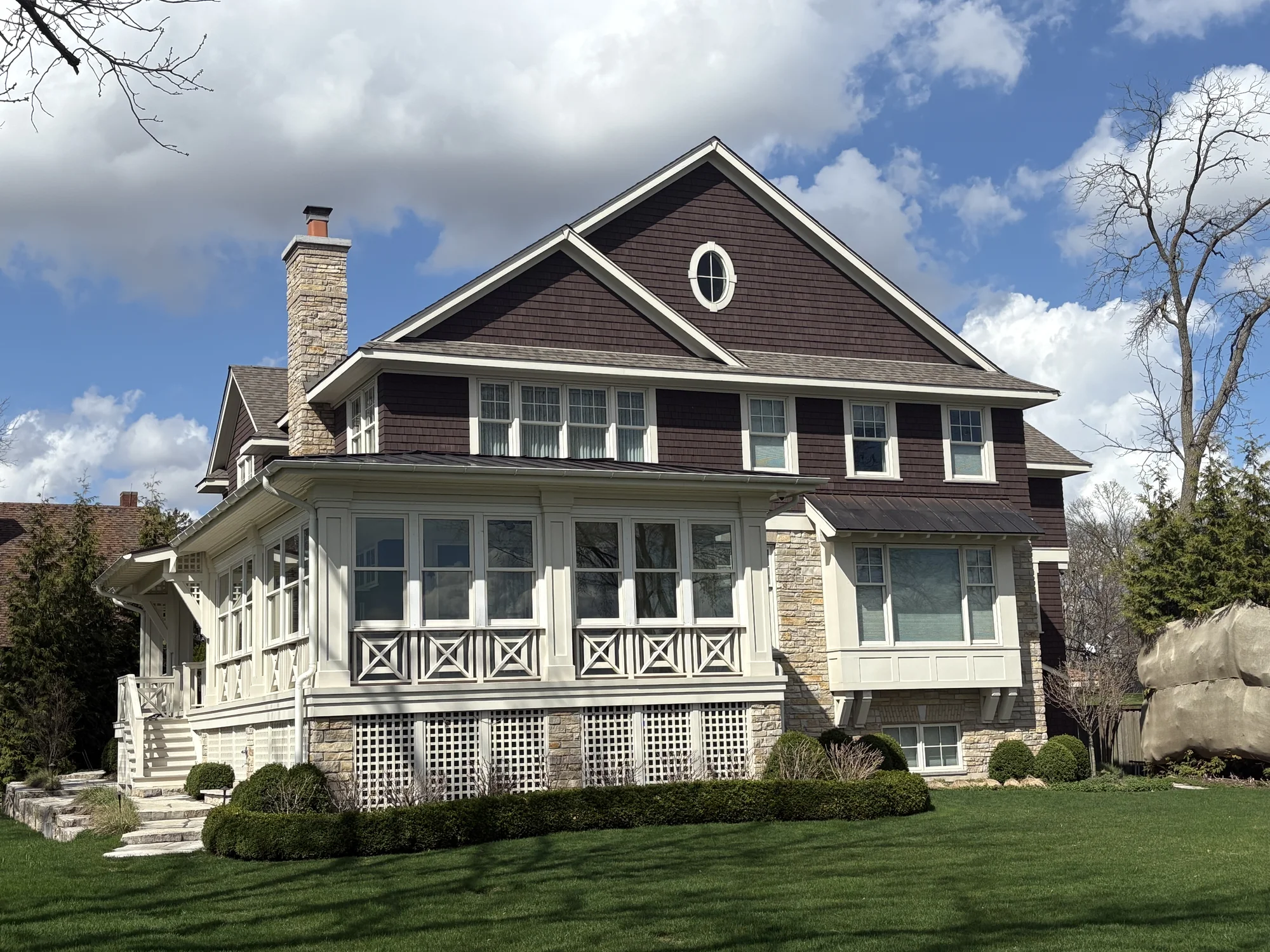 RCC Masonry & Concrete team at work in McHenry County, Illinois